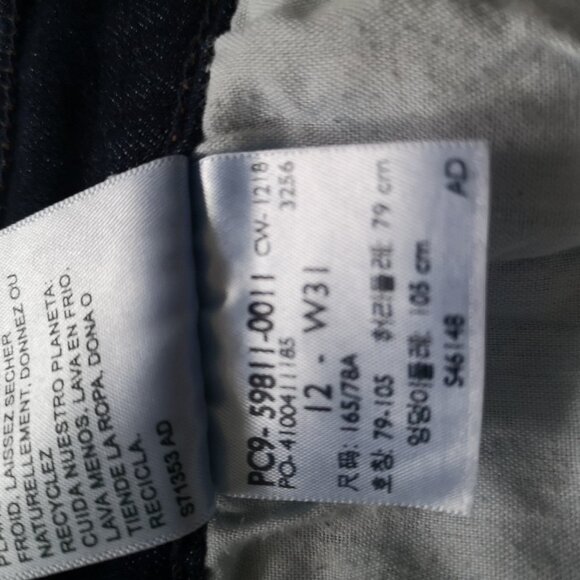 Levi's Signature High-Rise Ankle Skinny Jeans Blue 12 - W31 - Picture 6 of 6